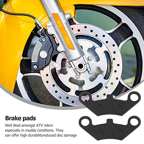 2 Pares Pastilhas De Freio Blocos De Freio Atv Pastilha De Freio De Fibra De Carbono Blocos De Freio