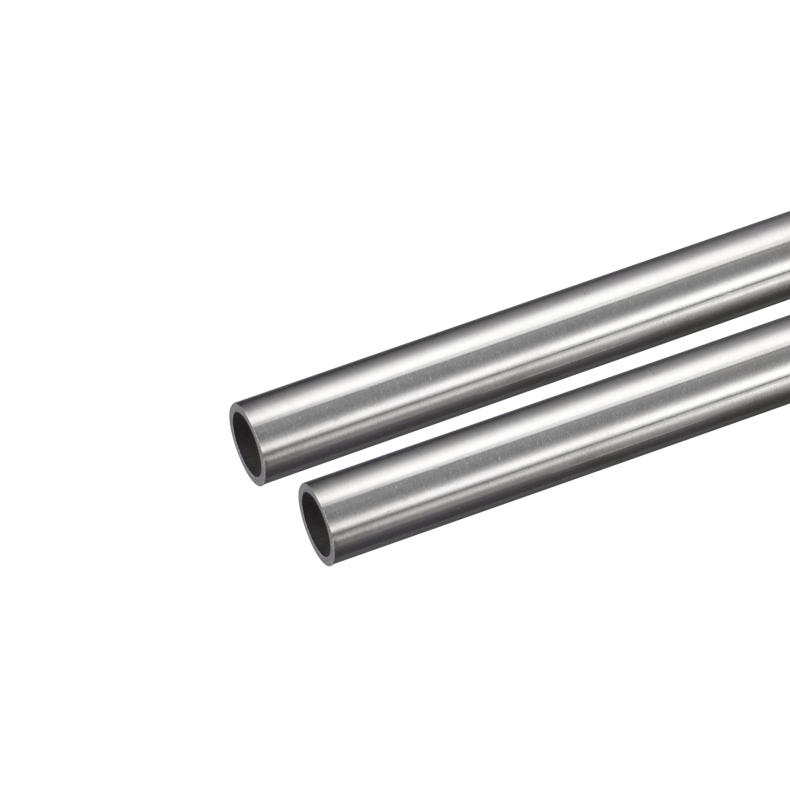 QUARKZMAN 304 Inoxidable Acero Tubo, OD 14mm x 1,5mm Pared Grosor 300mm Longitud Metal Tubo para Industria Maquinaria, 2uds