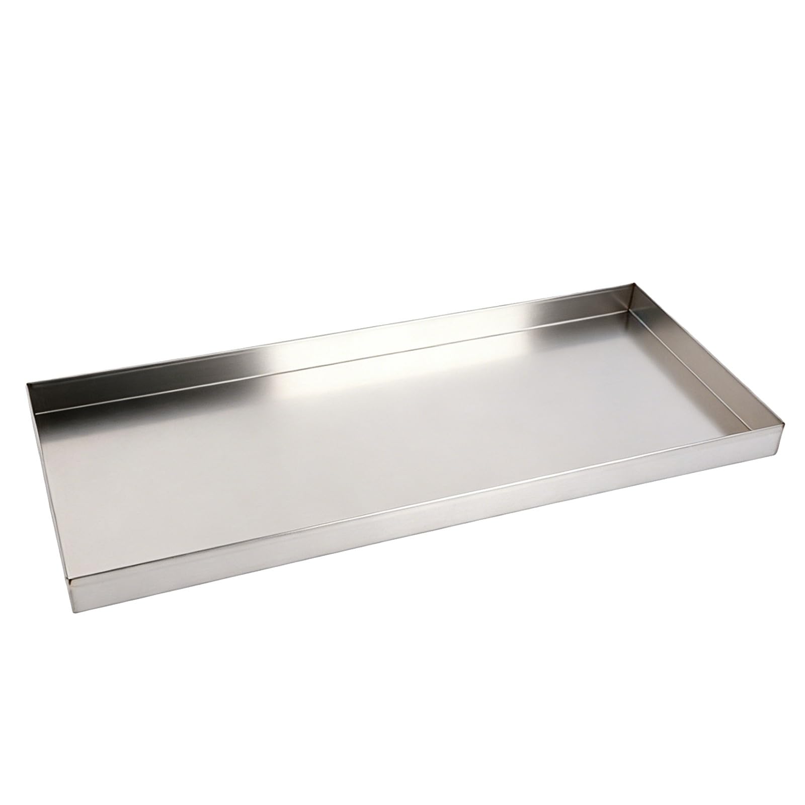 Acero Inoxidable Bandeja de Condensados, Cuadrado Bandeja de Goteo para Lavadora para Restaurantes, Cocinas y Hogares(80x30x5cm/31x12x2in)