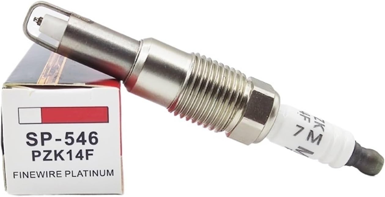 4/20PCS SP-546 PZK14F Platinum Spark Plug Compatible With Expedition F150 F250 SP 546 PZK-14F SP546 CYFS-12Y-5 SP515 PZH14F(20PCS)