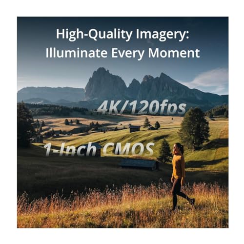 DJI Osmo Pocket 3 with Hard Case Cover, Magnetic Fill-in Light, and Tempered Glass Screen Protectors Bundle - Action Cam - Additional View