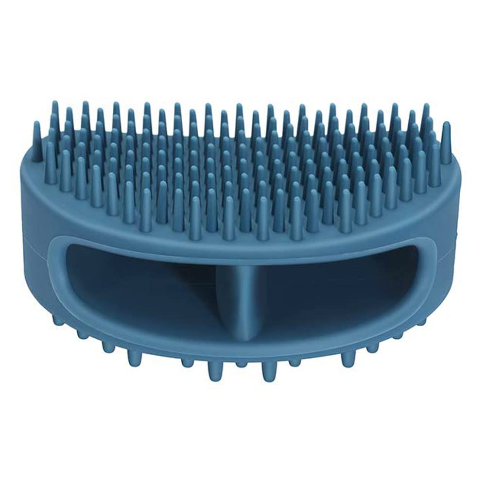 Dog Brush & Cat Brush, Soft Silicone Dog & Cat Grooming Brush, Pet Bath & Massage Brush for Cats and Dogs with Short or Long Hair, Cat Slicker