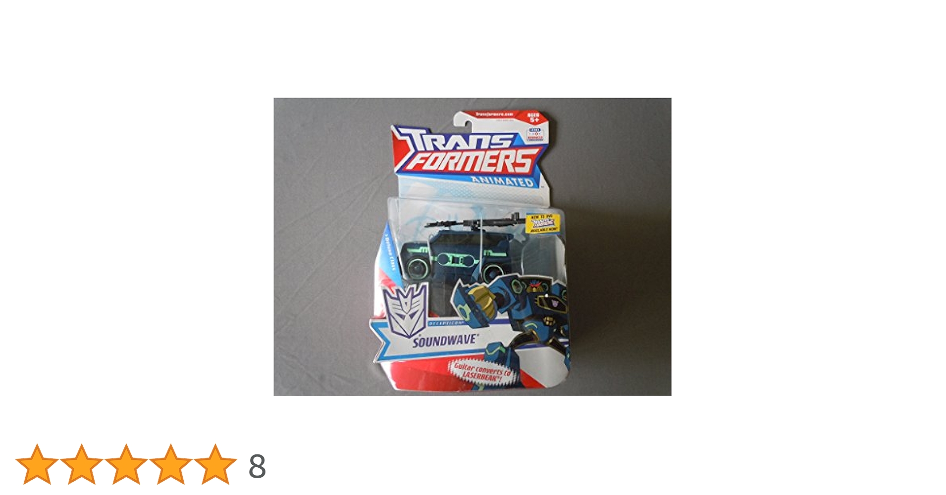 Transformers Animated Soundwave 輸入品 Transformers Animated Deluxe Deception Soundwave 83627 by