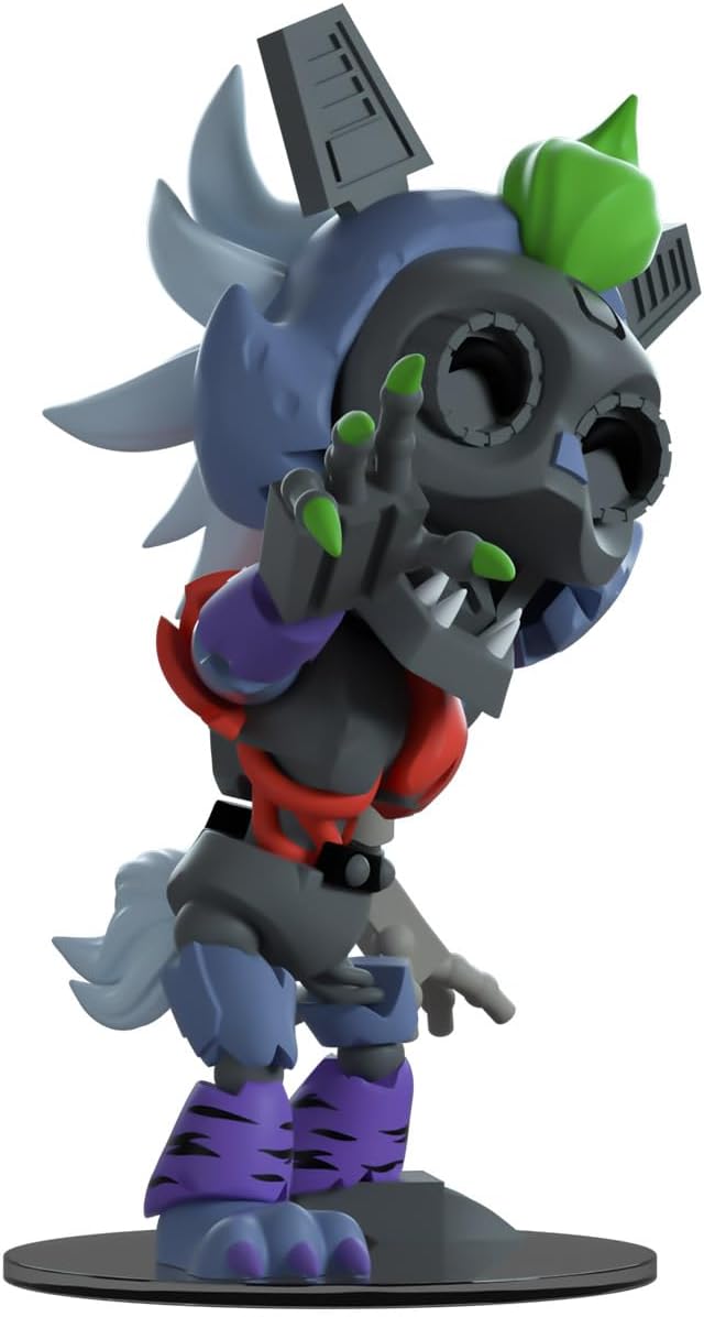 YouTooz FNAF Ruined Roxy 4.9" Vinyl Figure, Collectible from Five Nights at Freddy's Collection