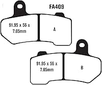 Vista 2 de Kit completo de cambio de pastillas de frenos EBPCK1027 sinterizadas EBC Brakes Doble-H
