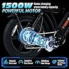 Tamobyke V29pro Electric Bike for Adults, 1500W Motor, 35MPH E-Bike, 48V15.6Ah Dual Batteries Electric Bike with Full Suspension, 20" Fat Tires Dirt Bike, Electric Moped for Commuting/Off-Road #1