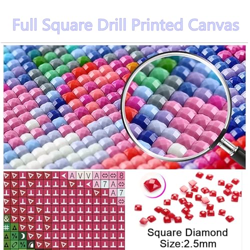 Kit Complet 5D Fleur Diamond Painting Adulte 120x60cm Y1722 - 5