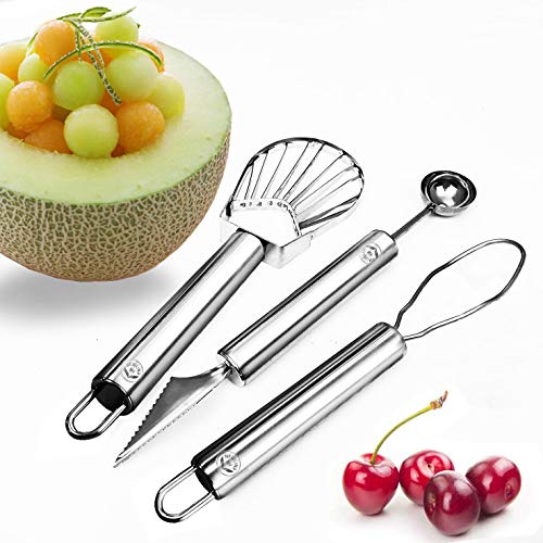 NewlineNY Stainless Steel Kitchen Tools (Fruit Helper 3 Pcs)