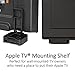 TotalMount Apple TV Mounting Shelf and Remote Holder (for 2nd and 3rd Generation Apple TVs)