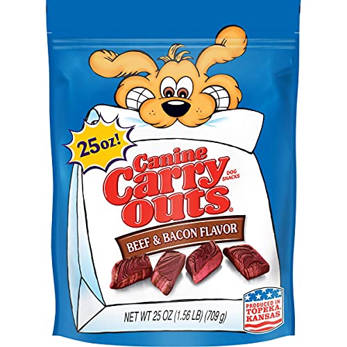 Canine Carry Outs Beef & Bacon Flavor Dog Treats, 25 Ounce Bag (Pack Of 6) #TOP18