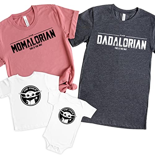 Dadalorian shirt and the child Clearance