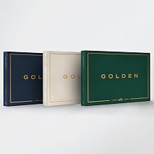 JUNGKOOK [GOLDEN] Album SOLID Ver. +1ea Store Gift BTS Photo Card K-POP SEALED