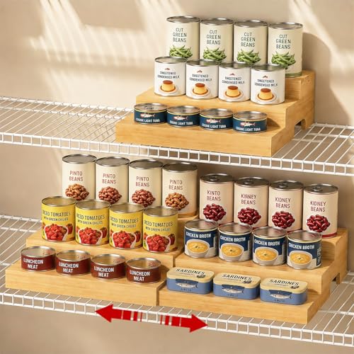 D-werack Expandable 3-Tier Can Organizer