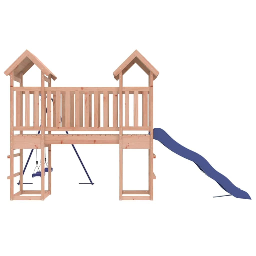 Set da Gioco da Esterno in Legno Massello di Douglas,Giochi e giocattoli,Attrezzatura gioco per esterni,Set altalena e set di gioco-3155826