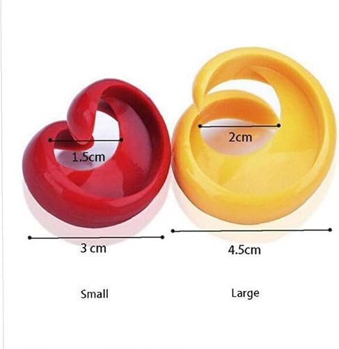 Miniatura 6 de 2 unids Manual Hot Dogs Salchicha Espiral Cortador Cortador Cocina Gadget Fruta Vegetal Herramientas