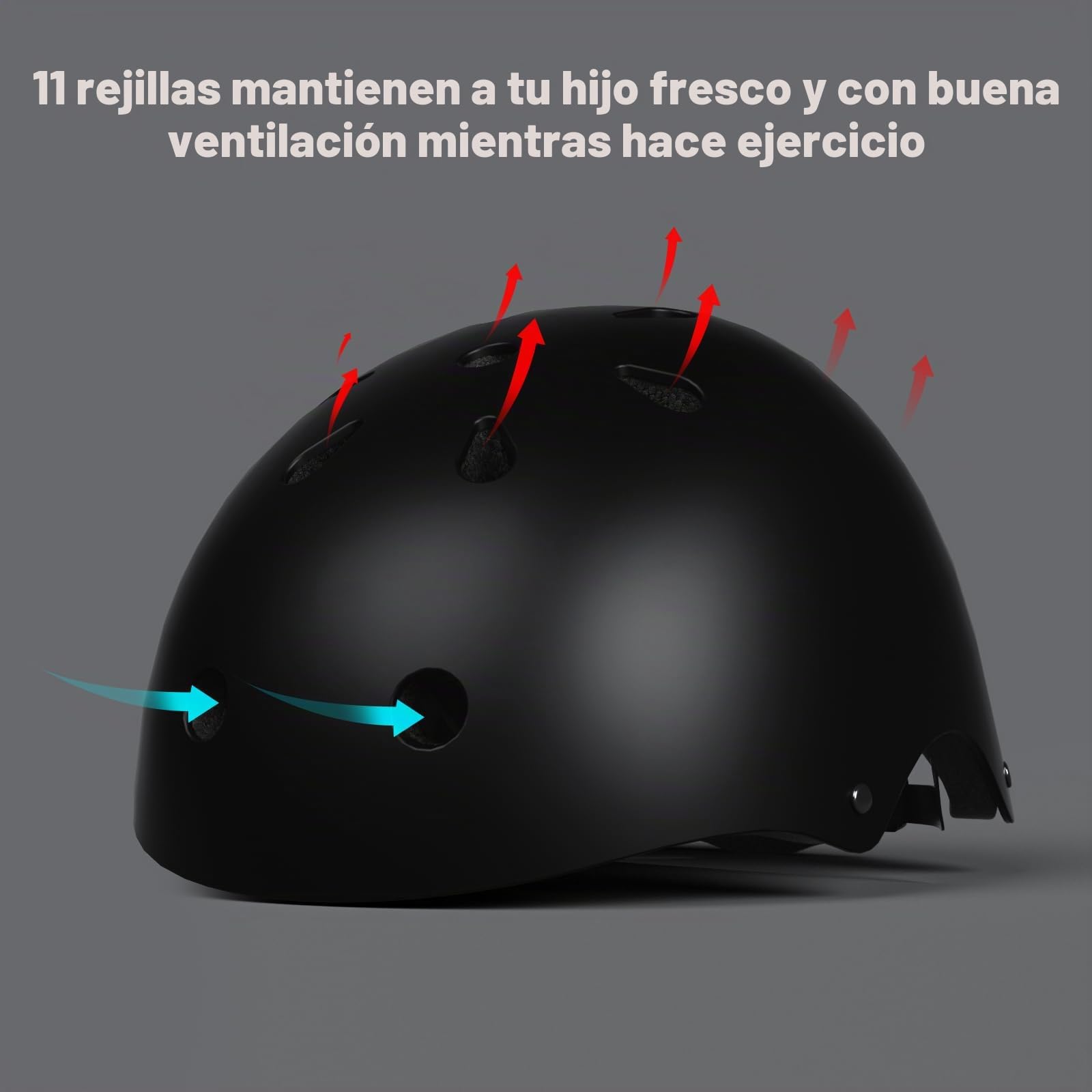 XJD Casco de Ciclismo Ajustable para Niños Bicicleta Patinete 3-14 Años