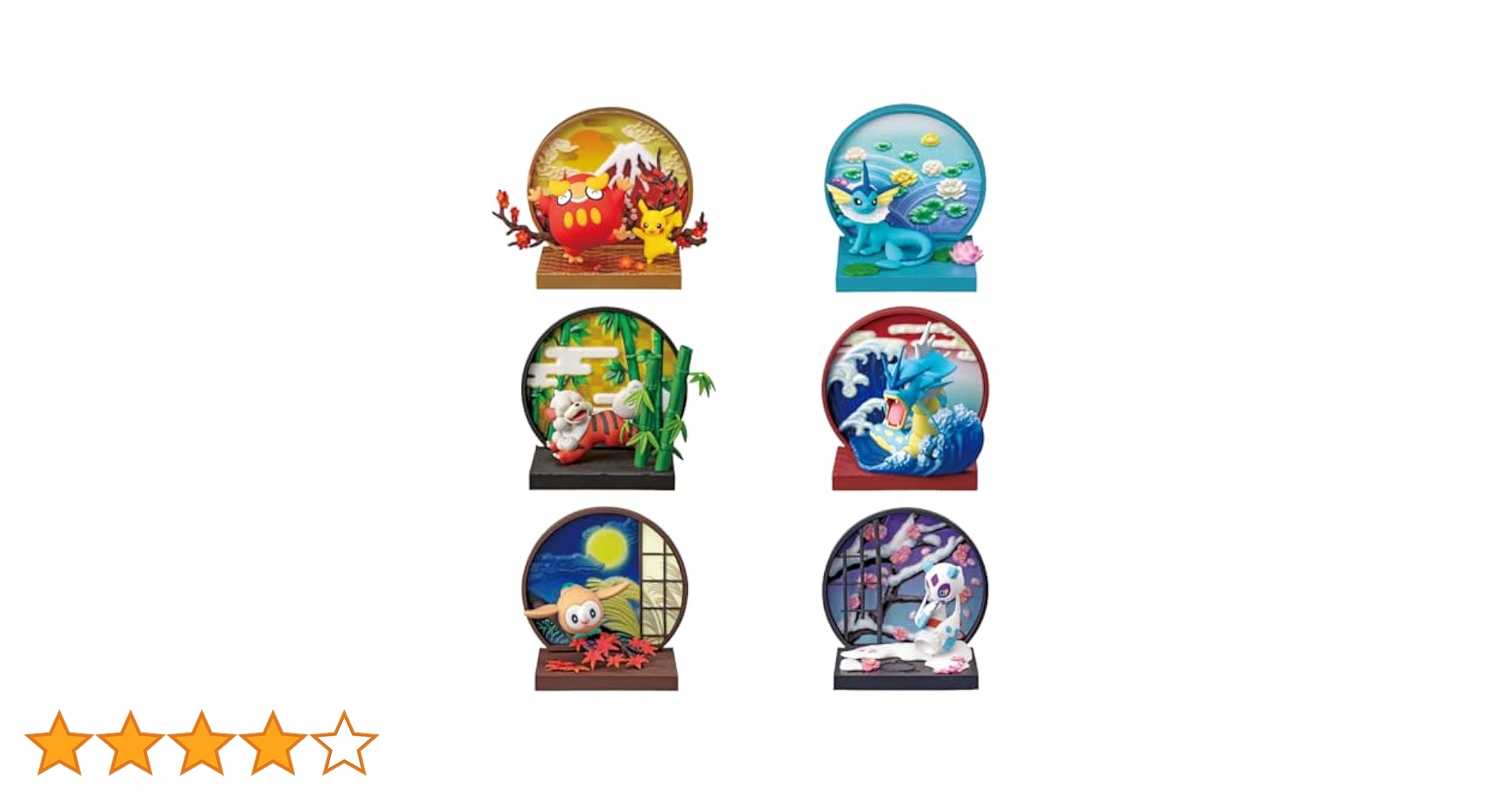 【新品未開封】リーメント ポケモン 和の窓 7個セット 単品販売】ポケモン 和の窓【種類ランダム】リーメント