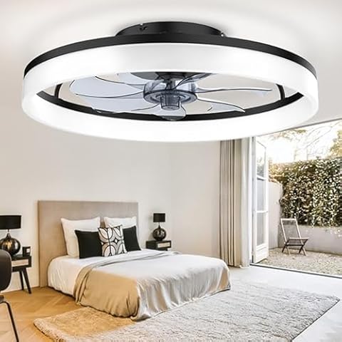 AQUBT Ceiling Fans with Lights and Remote Cover