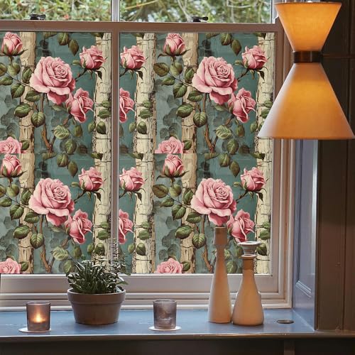 Vinilo adhesivo decorativo doble cara 15.7x118 in rosa miniatura 3