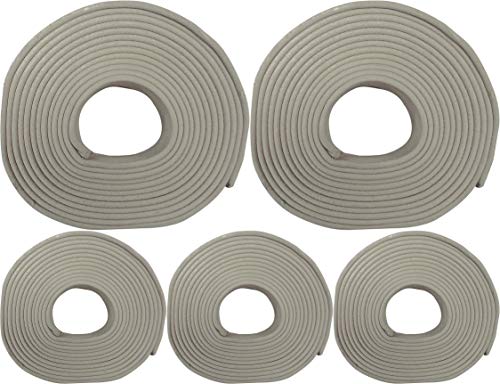 Image of Frost King B2 Mortite Fingertip Caulking Cord, 1 /8 inch x 90 ft, Grey, (Pack of 5)