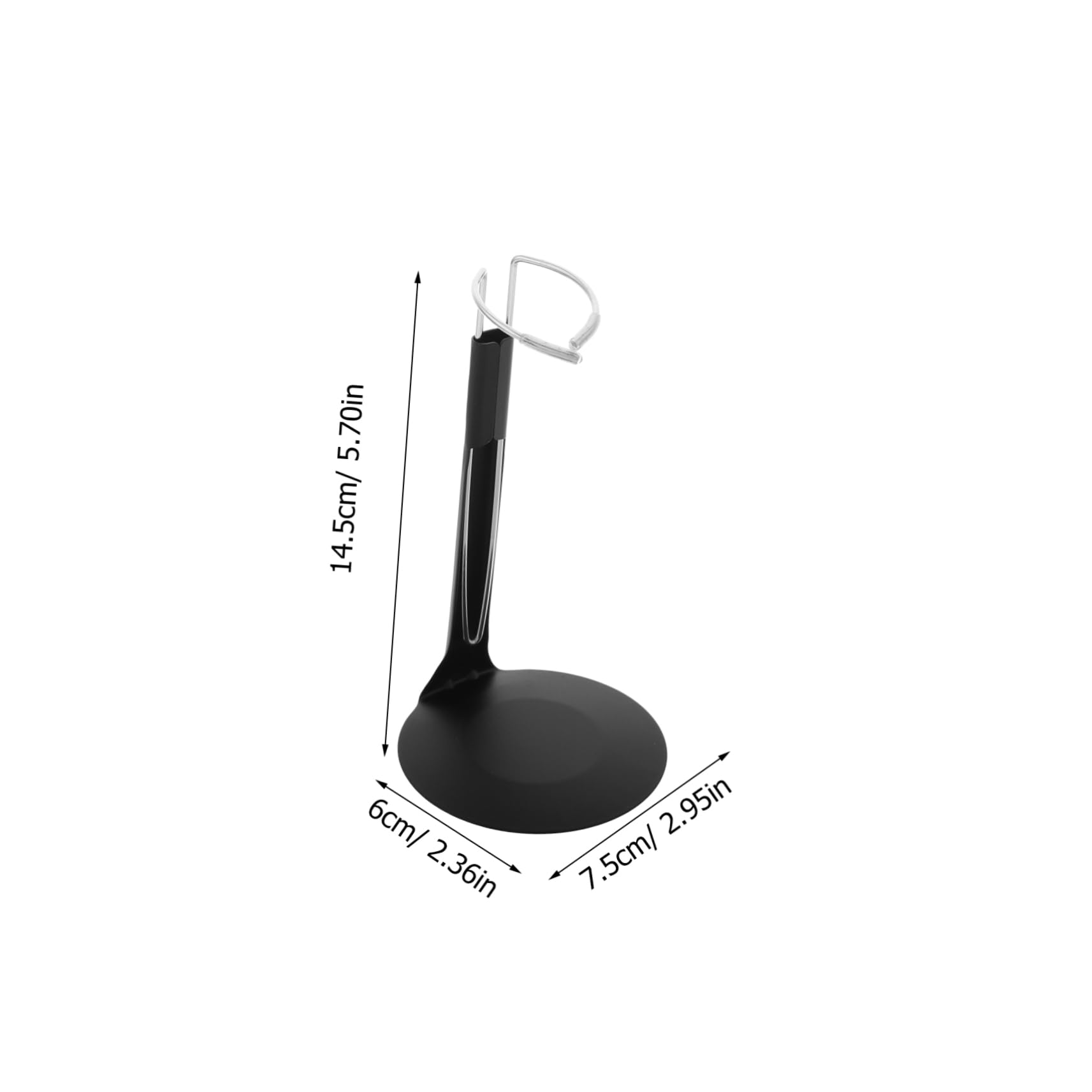 BESPORTBLE 10 Piezas Soporte de Muñecas de Metal Ajustable y Portátil para Exposiciones para Accesorios de Muñecas Único y Resistente