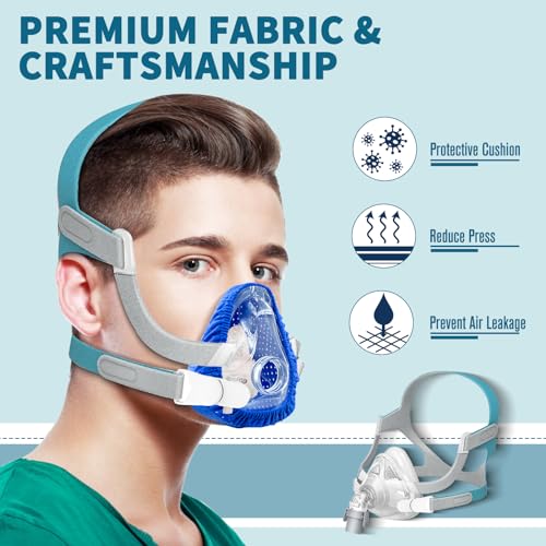 NATAKU Pacote com 8 forros de máscara grandes compatíveis com máscara facial, experiência macia e se