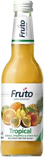 Fruto Tropical Flavoured Fruit Nectar Blend 340 ml (Pack of 24)
