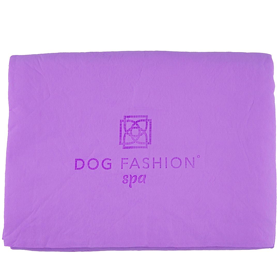 Dog Fashion Spa Purple Absorption Towel for Dogs | Fast-Drying Reusable Grooming Towel | Super Soft and Absorbent – 25
