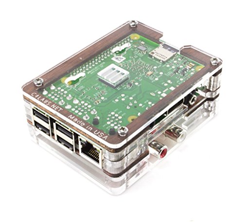 Zebra Tall Top Hat Case For Raspberry Pi 3B+ Pi2 B B+ ~Wood C4Labs #TOP2