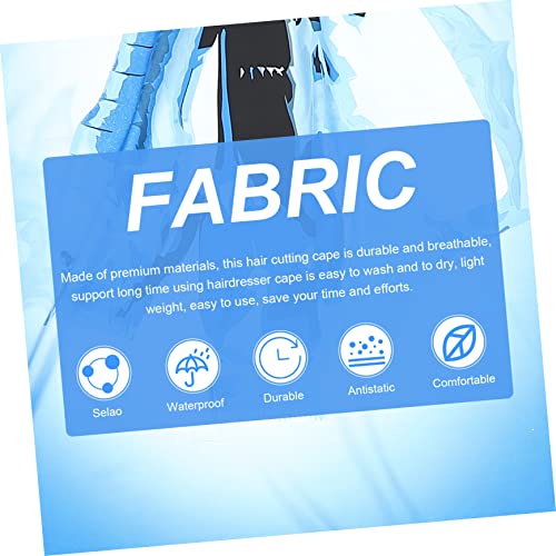 DOITOOL Capa De Barbeiro Para Homens Avental Para Corte De Cabelo Maquiagem Salão De Beleza Shampoo