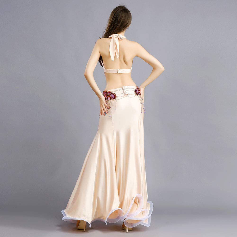 Buy ROYAL SMEELA Belly Dance Costume for Women Belly Dancing Skirt Belly Dance Bra and Belt Set