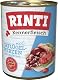 Rinti Nassfutter Kennerfleisch mit Geflügelherzen 12 x 800 g