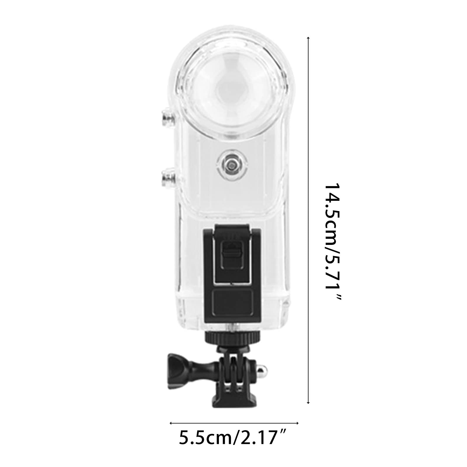 Amazon | 水中 360 度カメラカバー防水ケースカメラハウジング 