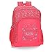 Produktbild Movom Enjoy Anpassbarer Doppelfach-Rucksack Rosa 32x45x15 cms Polyester 21.6L