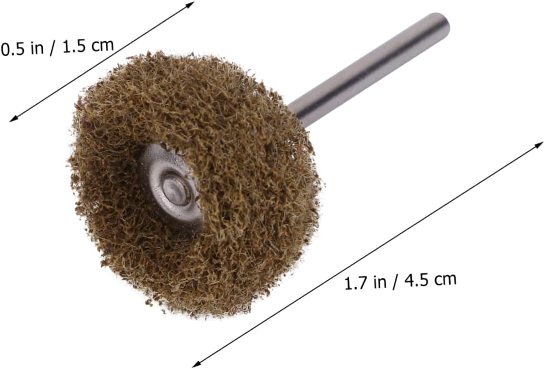 50Pcs Scouring Pad Polishing Sander Head for Wood Jewelry Precision