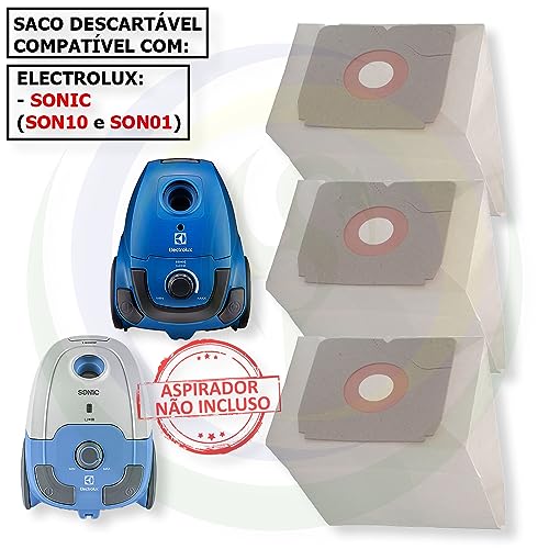 6 Saco Descartável para Aspirador de Pó Electrolux Sonic
