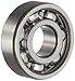 SKF 465898 JEM Radial Bearing, Single Row, Deep Groove Design, ABEC 1 Precision, Open, C3 Clearance, Steel Cage, 1/2" Bore, 32mm OD, 10mm Width, 3100lbf Static Load Capacity