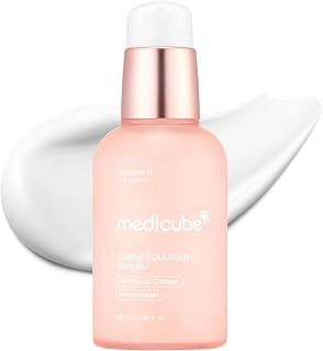 Medicube Triple Collagen Serum 1.85oz | Korean Skincare with Niacinamide, Hyaluronic Acid & Triple Collagen for Glass Skin Glow