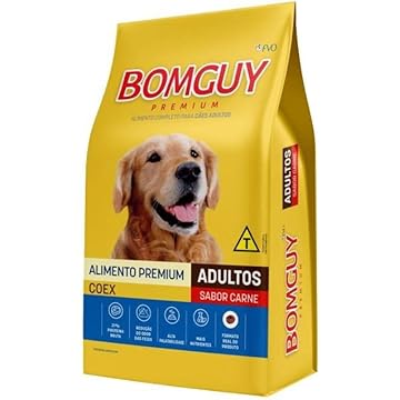 RAÇÃO BOMGUY PREMIUM ADULTO CARNE COEX 10.1 KG