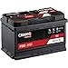 Produktbild CranQ Autobatterie 80Ah 12V 770A Kaltstartkraft, Starterbatterie Blei-Säure Premium-Serie Ca-Technologie, hohe Startleistung P80 wartungsfrei