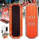 Design convivial : conçu pour l'efficacité, notre civière d'urgence dispose de plusieurs poignées qui facilitent le levage par les équipes médicales. Équipé de trois ceintures sécurisées, il maintient les personnes blessées en place en toute sécurité pour des réponses médicales rapides et efficaces en cas d'urgence. Ce tendeur est parfait pour les premiers intervenants qui privilégient la sécurité et la praticité dans les soins d'urgence.