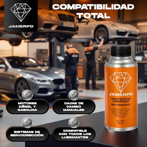 Protector cerámico JAMERPD 200ml para viajes largos sin ruidos 5