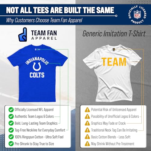 Image of NFL Gameday Cotton Blend T-Shirt for Men and Women - Licensed