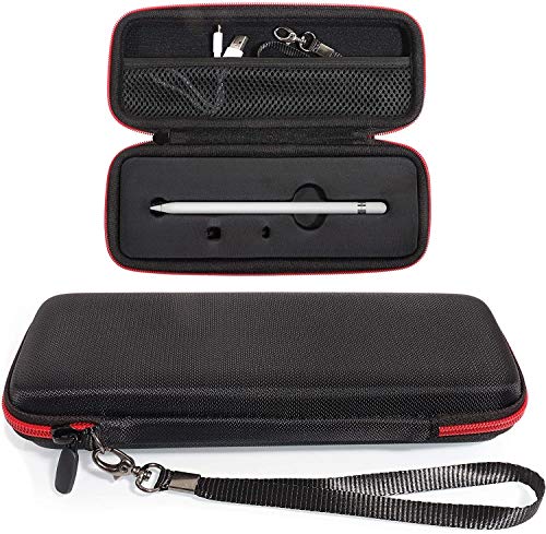 Stylus Pen Case by Alltravel, Universal for Apple Pen 1st and 2nd Generation, Customized Inlay Holder, mesh Accessory Pocket