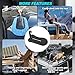 Buhobha Car Door Step,Foldable Premium Aluminum Roof Step, 400 lbs Capacity, for Easy Roof Accessing, Suitable for Most Sedans, Sports Cars, Pickups, SUVs, RVs, Off-Road Vehicles, and Other Models
