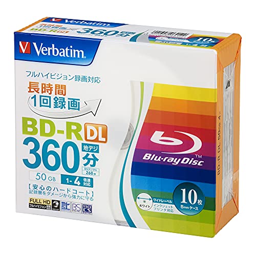 Verbatim BD-R DL 50GB VBR260YP10V1