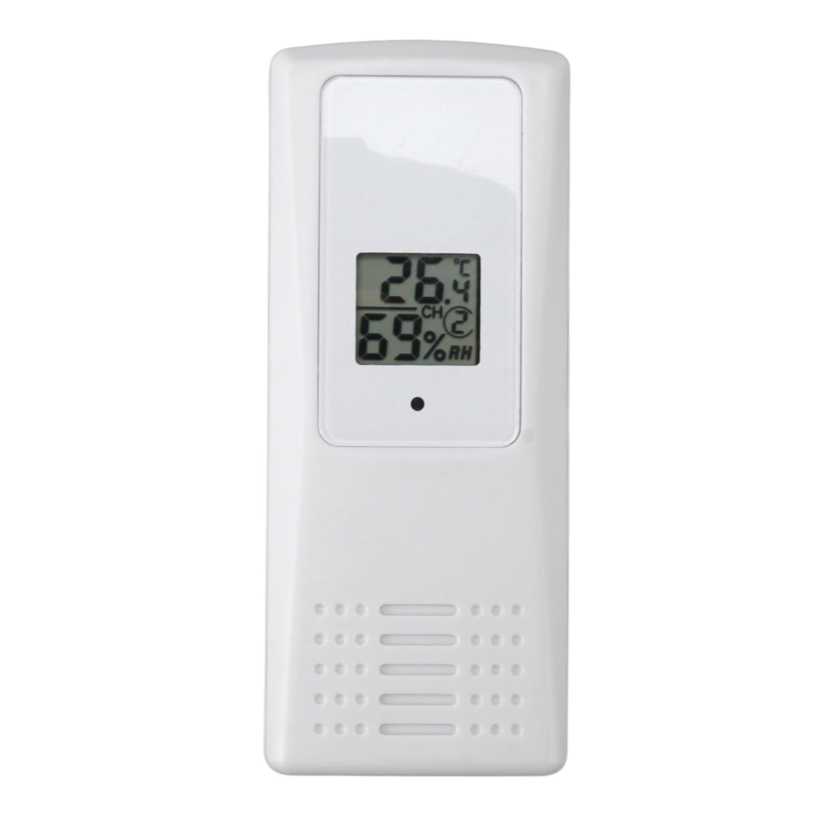 Igrometro per la stanza, termometro, wireless, monitor multifunzione preciso per la casa, la camera dei bambini, ABS, 1 unità