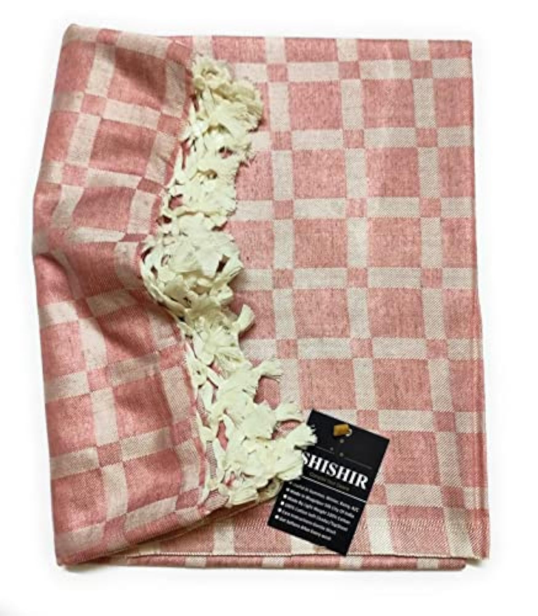 Organic Cotton Silky Soft 3D Bhagalpuri Dull Chadar Designer Blanket
