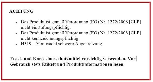 Tyfocor LS Solarflüssigkeit 20 Liter für Solaranlagen mit Frostschutz