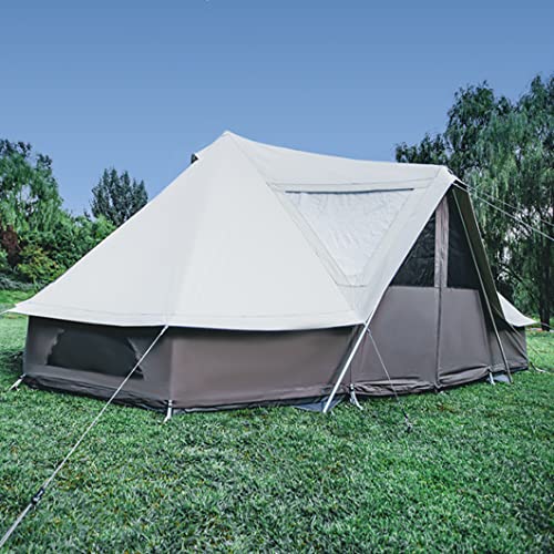 Carpa para 12 personas tipo yurtá impermeable de algodón miniatura 4